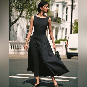 NWT Drop-waist midi dress